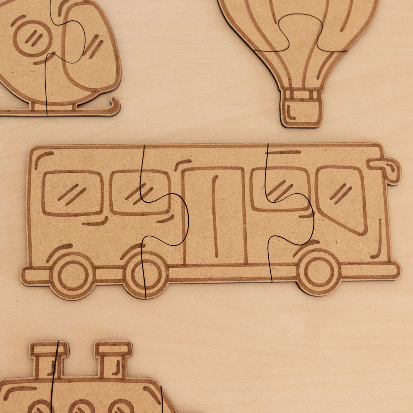 8 "Transport" Puzzles