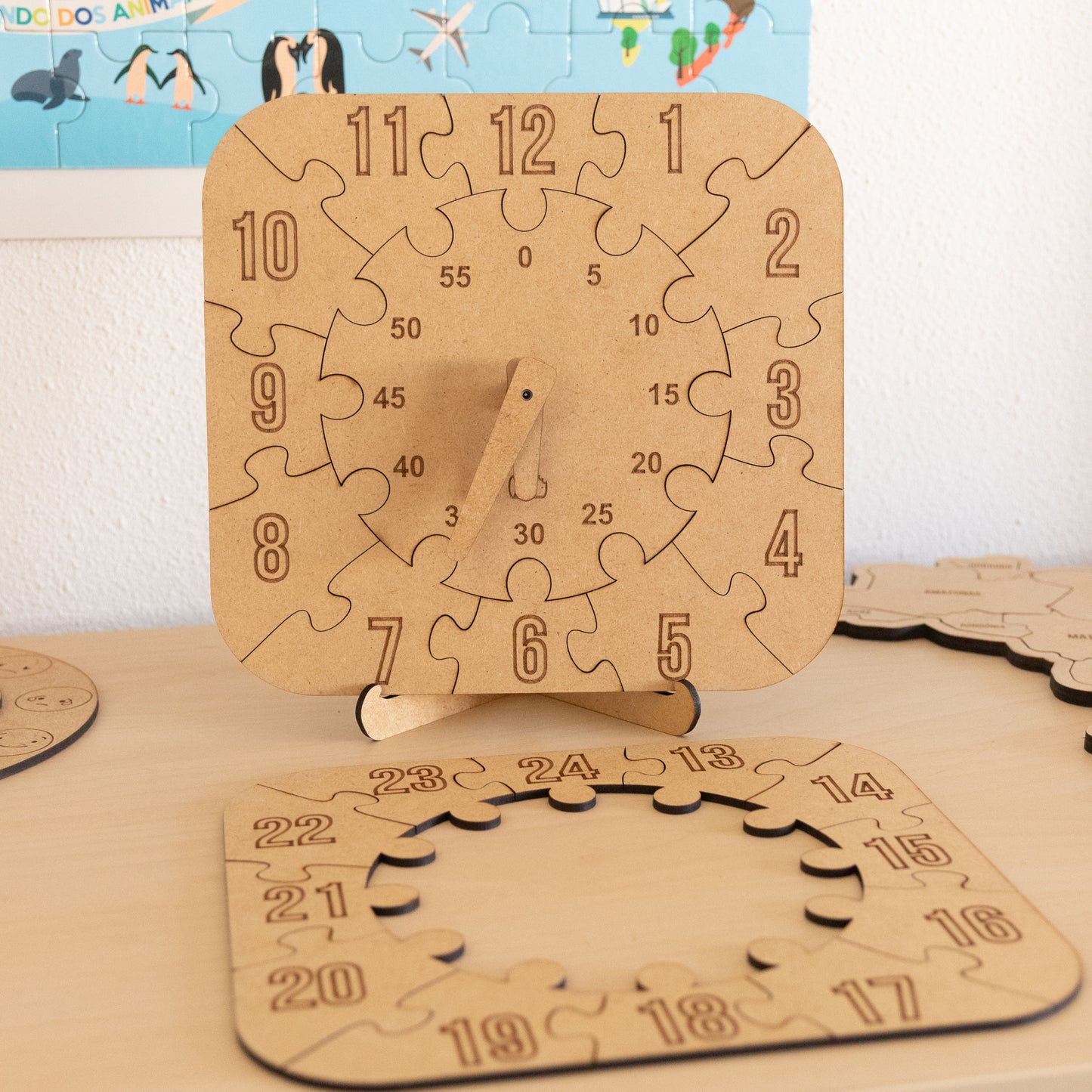 Interactive Clock - Puzzle