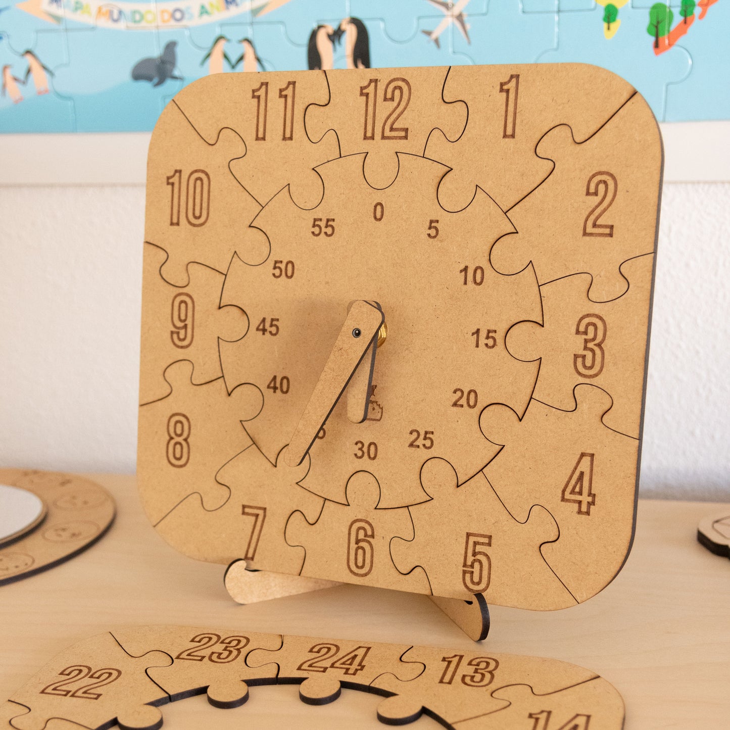 Interactive Clock - Puzzle